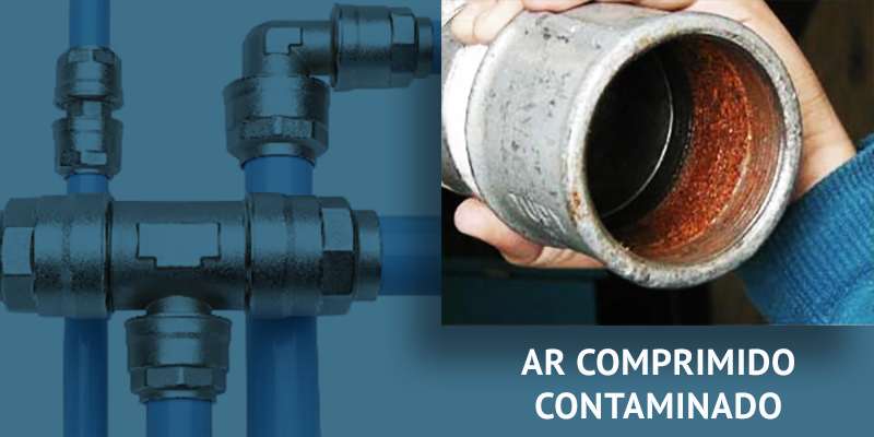 Cuidado com o ar comprimido contaminado - Vaportec