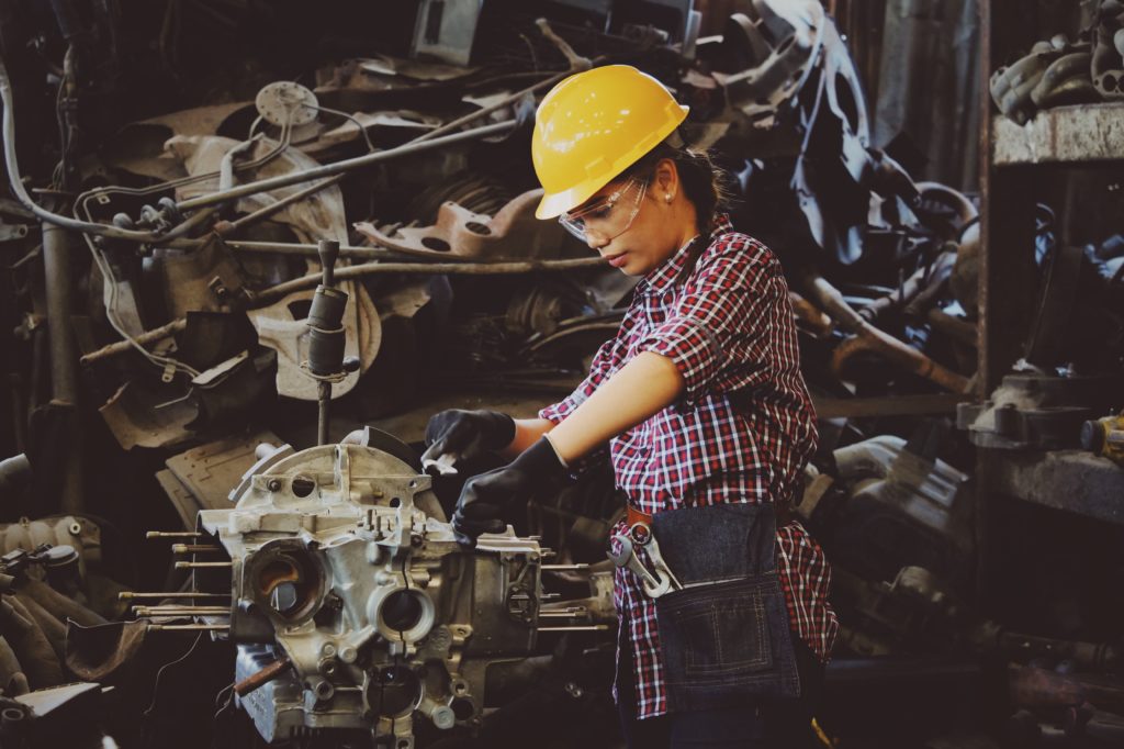 Setor de compras e manutenção industrial